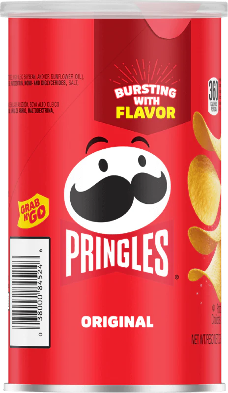 PRINGLES GRAB & GO ORIGINAL CRISPS