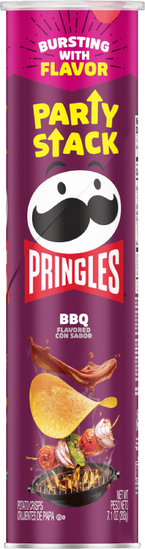 PRINGLES PARTY STACK BBQ CRISPS
